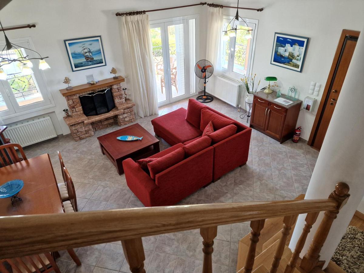 Villa Liana : Luxury Villa With Fantastic Sea View, Near Airport Порто-Рафті Екстер'єр фото