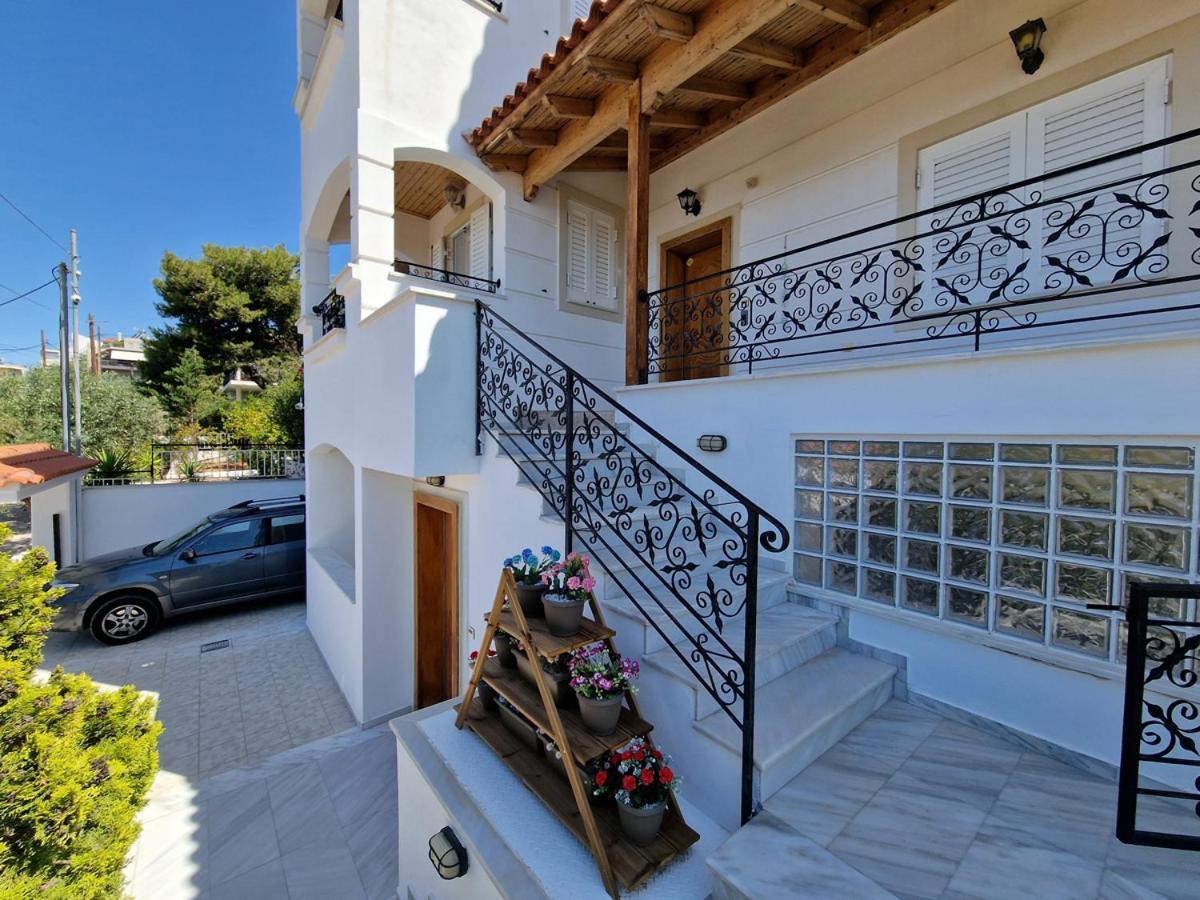 Villa Liana : Luxury Villa With Fantastic Sea View, Near Airport Порто-Рафті Екстер'єр фото
