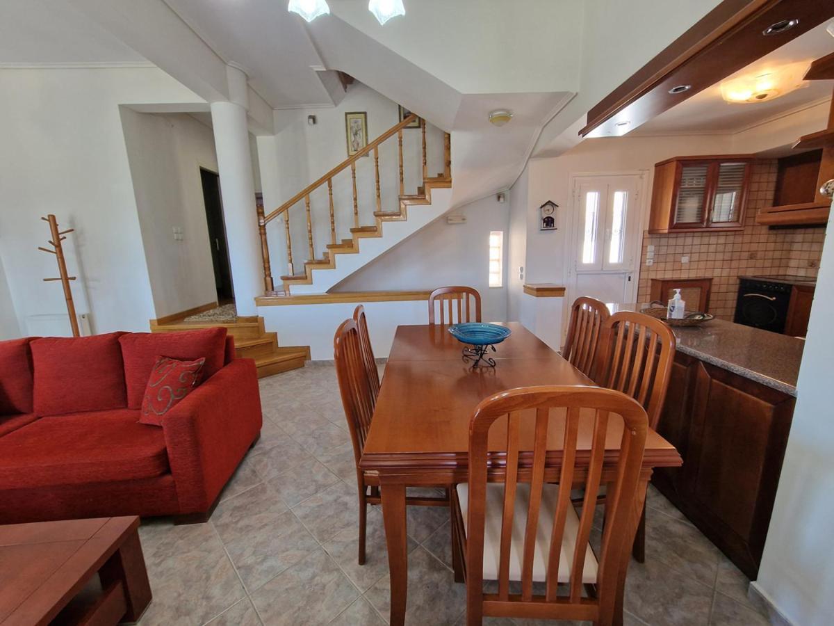 Villa Liana : Luxury Villa With Fantastic Sea View, Near Airport Порто-Рафті Екстер'єр фото