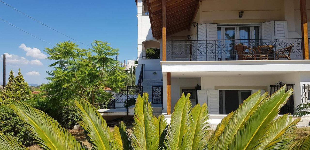Villa Liana : Luxury Villa With Fantastic Sea View, Near Airport Порто-Рафті Екстер'єр фото