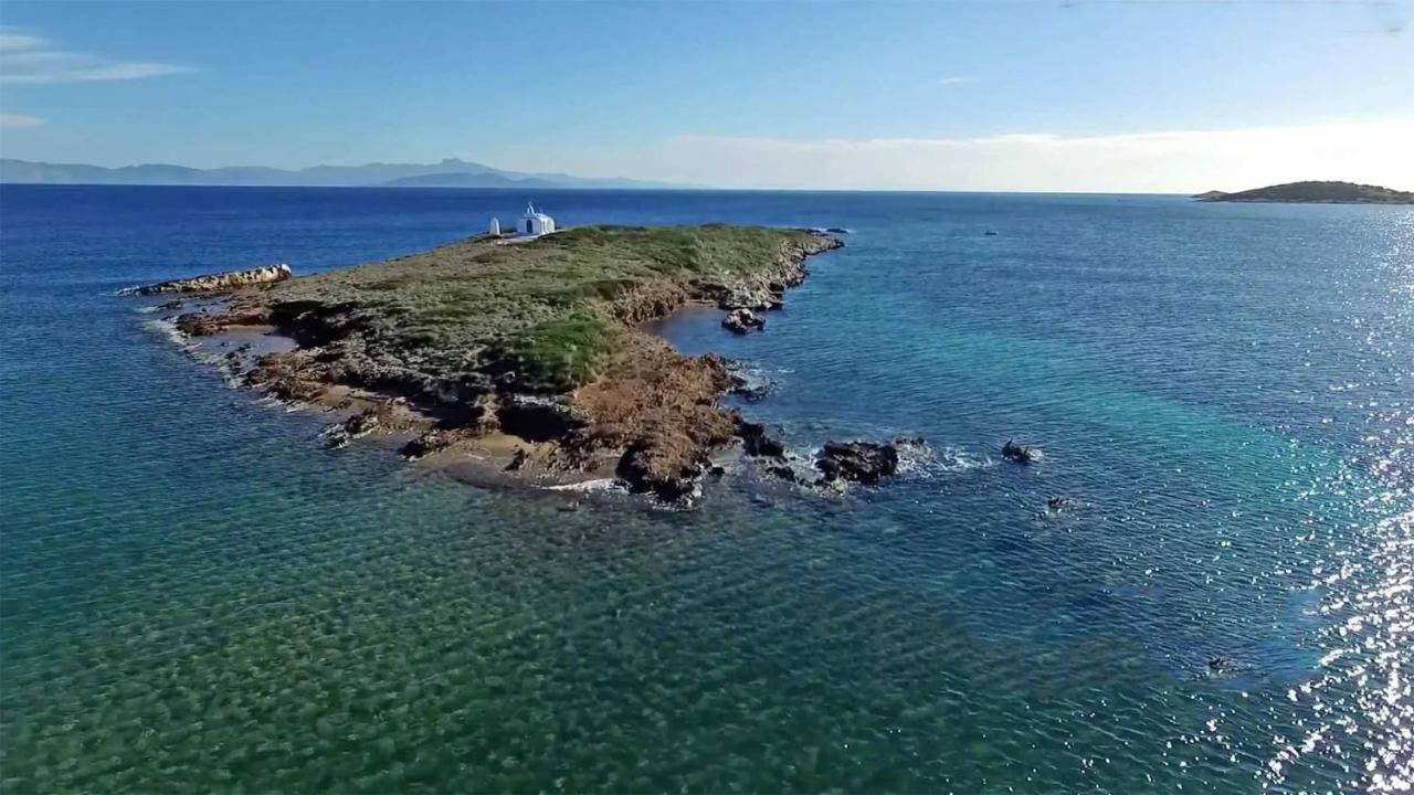 Villa Liana : Luxury Villa With Fantastic Sea View, Near Airport Порто-Рафті Екстер'єр фото